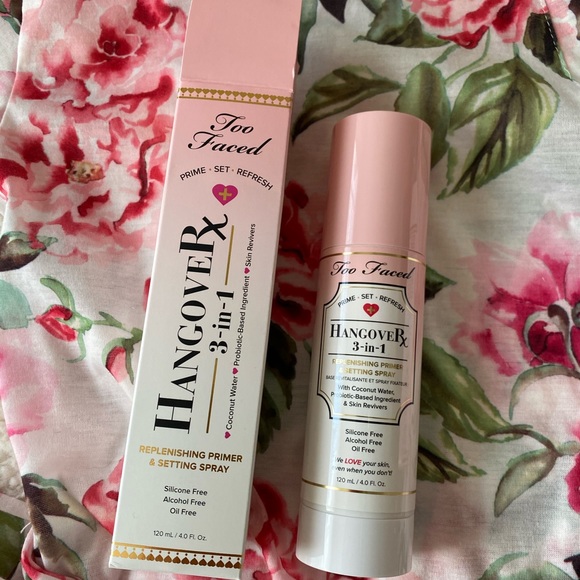 Too Faced duo - primer and setting spray + hydrating serum - Picture 6 of 8